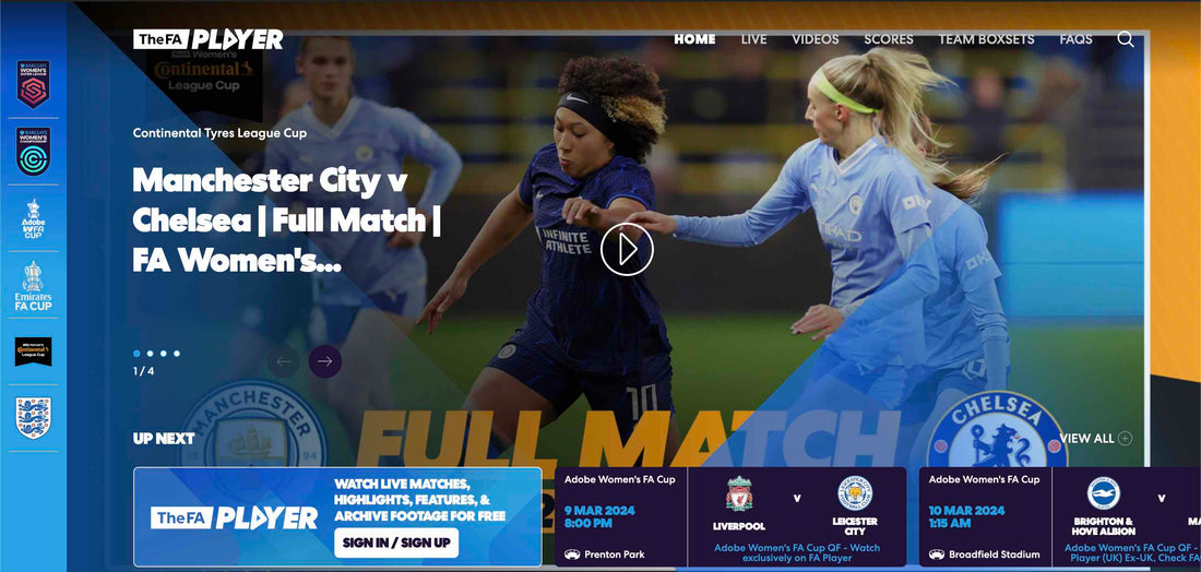 what channel is womens football on in UK and Livestream Guide