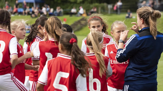 girls football road starts from trail and youth teams