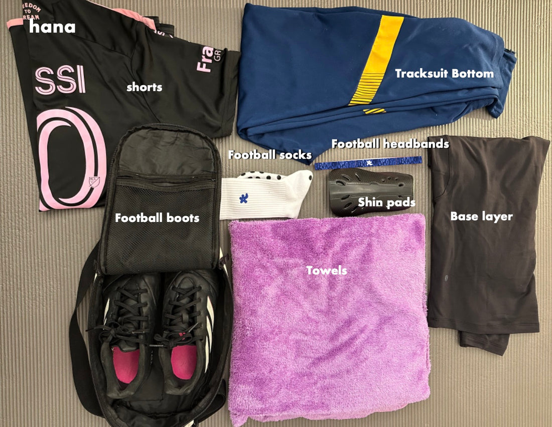 What Do Footballers Carry in their Bags, and How to Pack Your Bag Like them