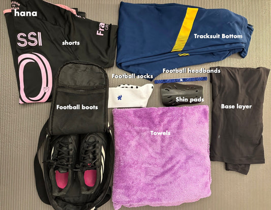 What Do Footballers Carry in their Bags, and How to Pack Your Bag Like them