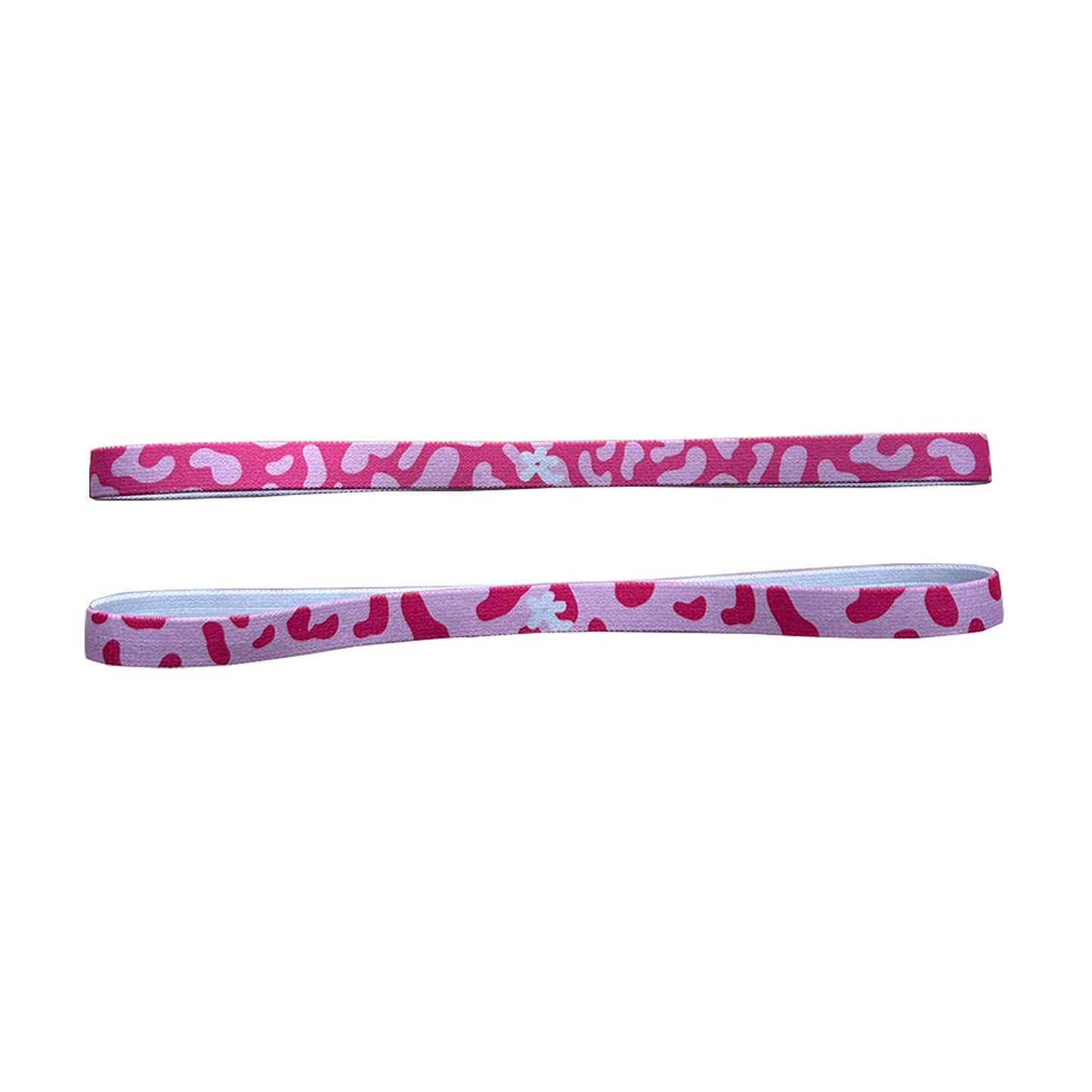 hana  2 pakcs football headbands for women and girls pink sports headbands